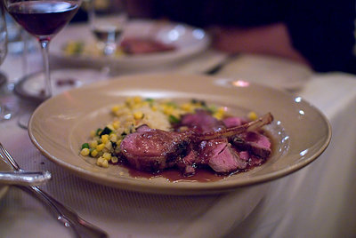 rack, loin and leg of james ranch lamb