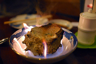 sazae on fire, at hoshi