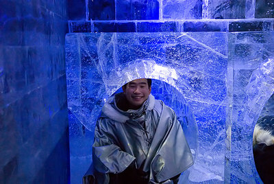 freezing my butt off