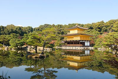 kinkaku-ji (golden pavilion temple)