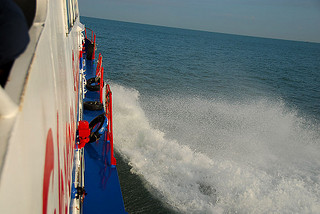 on the high-speed ferry to langkawi