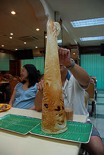 the roti tisu has become roti komtar