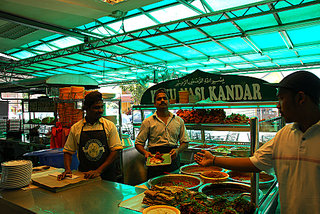 nasi kandar stall