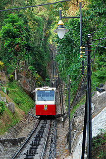 penang hill funicular railway