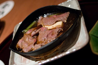 stewed beef sukiyaki